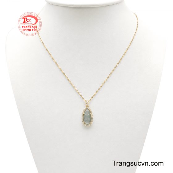 Bộ Dây Chuyền Ngọc Lam Bảo