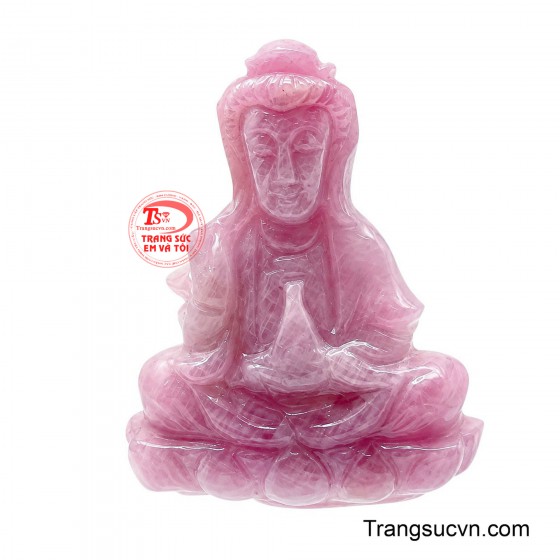 Mặt Phật Quan Âm Ruby An Lạc