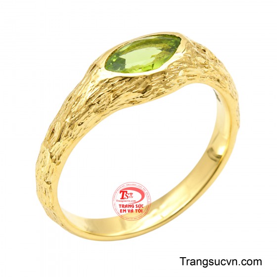 Nhẫn Nữ Peridot Thanh Vũ