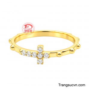 Chiếc nhẫn nữ gửi gắm ý nghĩa về ân sủng, sự chở che và những điều tốt lành được trao ban.
