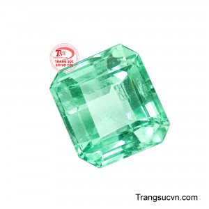Dáng vuông cắt góc tượng trưng cho sự vững vàng, cân bằng và nền tảng bền chắc, kết hợp cùng sắc xanh Emerald tạo nên vẻ đẹp vừa thanh lịch vừa quyền quý. 