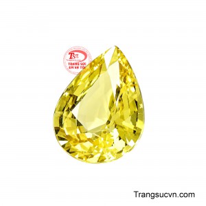Sắc vàng phớt lục độc đáo của viên đá mang lại vẻ đẹp sang trọng và cổ điển, cực kỳ cuốn hút khi được chế tác thành trang sức nhẫn hoặc mặt dây chuyền. 