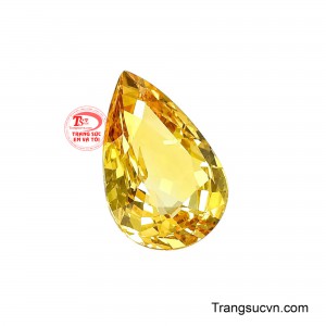 Với sắc vàng rực rỡ như ánh mặt trời của viên đá mang đến một năng lượng tích cực đặc biệt đối với người mệnh Thổ. 