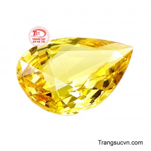 Trong phong thủy, Sapphire vàng được tin là có khả năng cân bằng năng lượng và đem lại sự minh mẫn, giúp chủ nhân gặt hái thành công. 