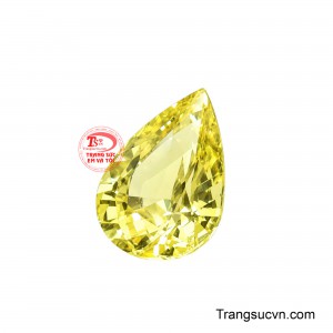 Với hình dạng giọt nước duyên dáng, viên Sapphire này là lựa chọn tuyệt vời để chế tác thành mặt dây chuyền đẳng cấp hoặc những chiếc nhẫn kiêu sa, làm nổi bật sự quý phái của người đeo.