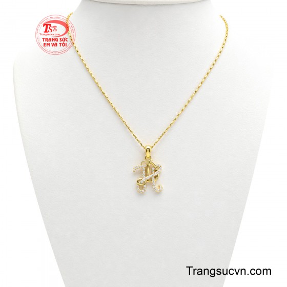 Bộ Dây Chuyền Chữ Kiều Diễm
