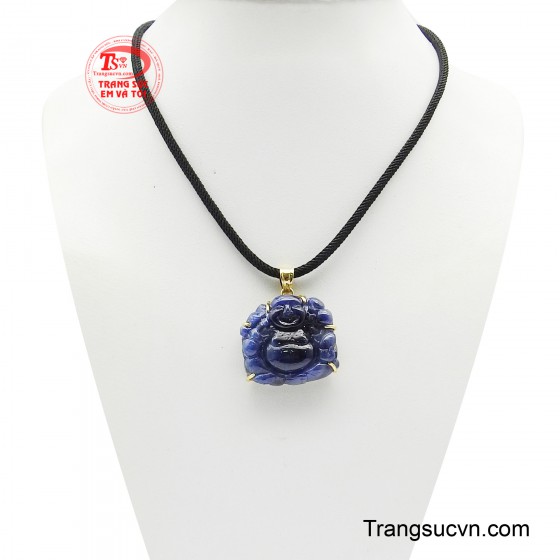 Bộ Mặt Phật Sapphire Bọc Vàng