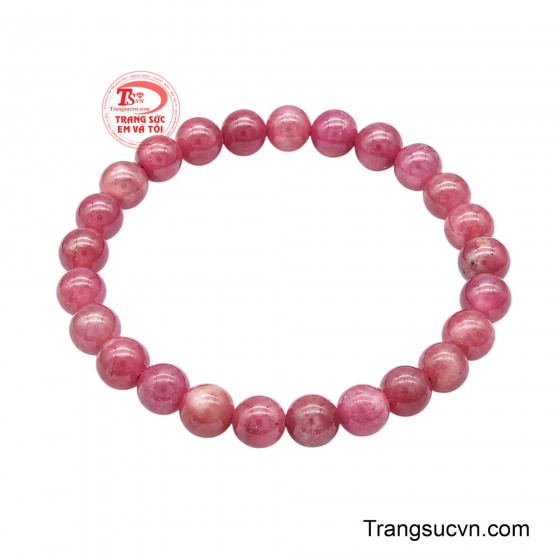 Chuỗi tay ruby tụ khí