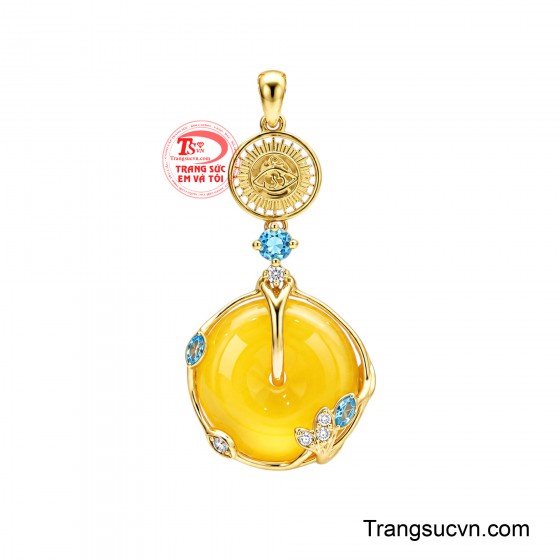 Mặt Dây Nhật Hoàng Vượng Khí
