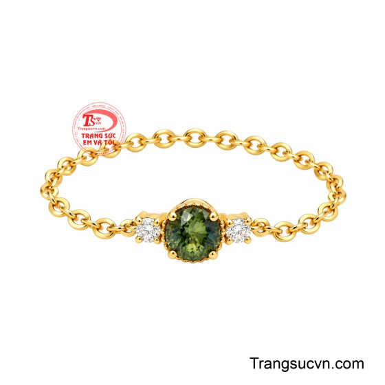 Nhẫn Nữ Sapphire Tinh Vũ 