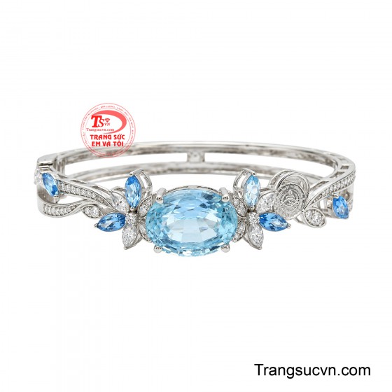 Vòng tay topaz kiều diễm
