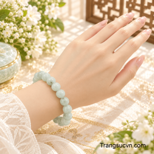Chuỗi tay cẩm thạch sương mai có giấy kiểm định là lựa chọn dành cho những khách hàng đề cao sự minh bạch và giá trị lâu dài của đá quý. 