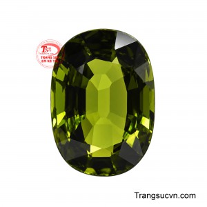 Viên Tourmaline Bích Tụ Bảo thu hút mọi ánh nhìn bởi vẻ đẹp kiêu sa và vô cùng tinh tế.