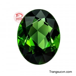 Viên Tourmaline Lục Bảo Thịnh, sở hữu sắc xanh lục thẫm bão hòa hoàn hảo, mang đến vẻ đẹp vừa sâu lắng vừa đầy quyền lực. 