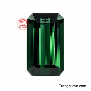 Viên Tourmaline Thanh Sơn Ngọc mang sắc xanh của núi, giữ khí chất của trời.