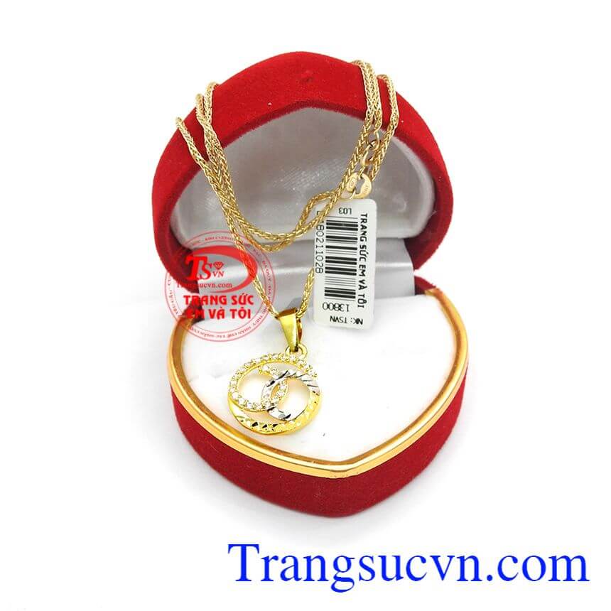 Bộ dây chuyền Channel, trang sức bộ