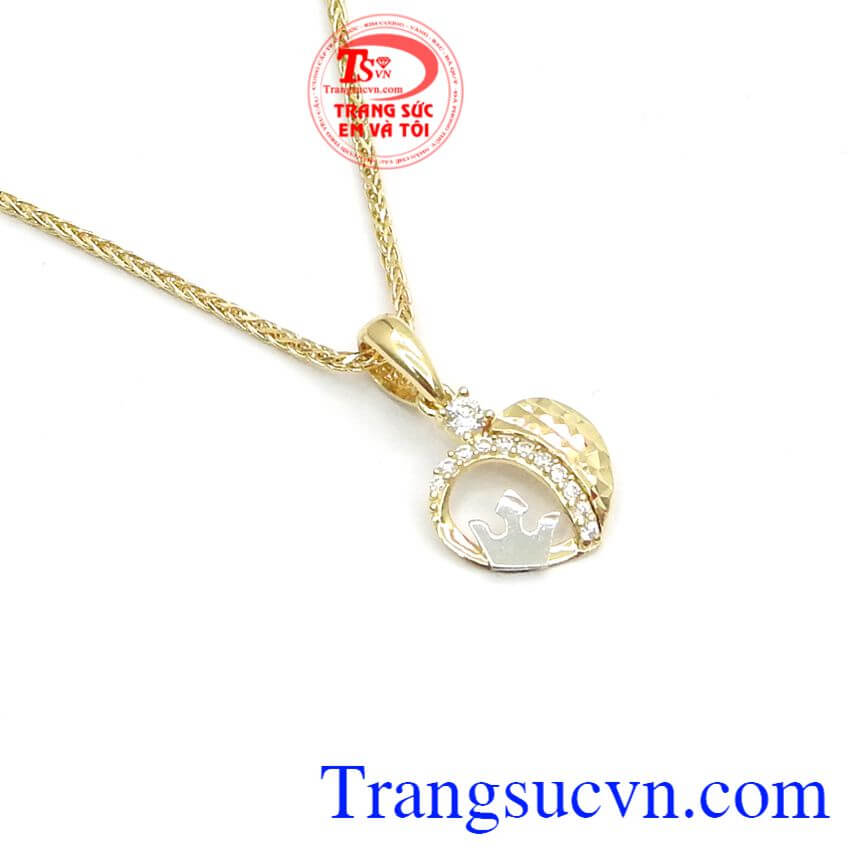 Bộ dây chuyền trái tim Queen, trang sức bộ Bộ dây chuyền trái tim Queen, trang sức bộ