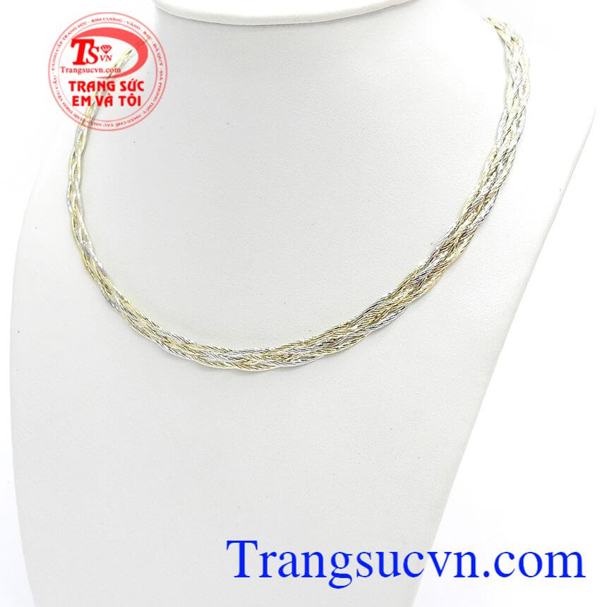 Kiềng Vàng Phong Cách Italy, kiềng vàng Kiềng Vàng Phong Cách Italy, kiềng vàng