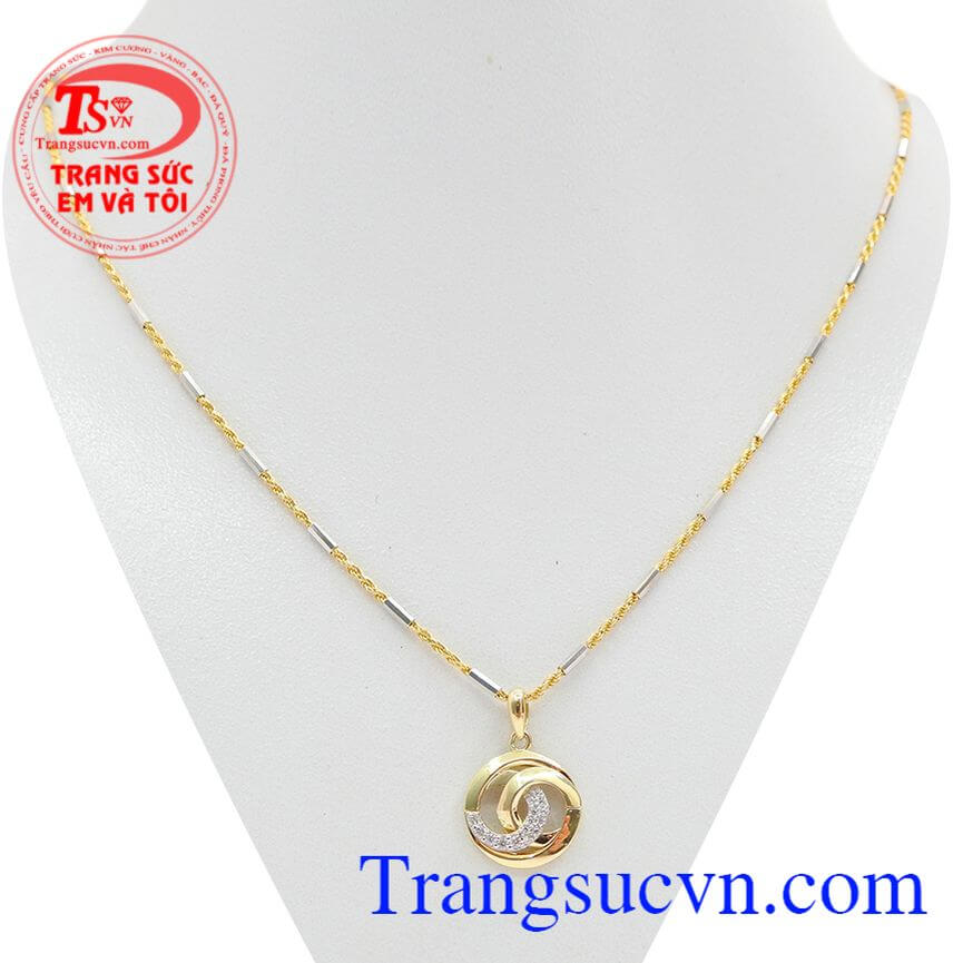 Bộ dây chuyền nhập khẩu phong cách mới, Bộ dây chuyền nữ nhập khẩu bền đẹp, Bộ dây chuyền kết hợp độc đáo