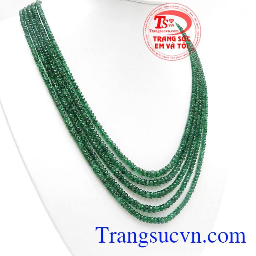 Chuỗi Natural Emerald Quý Phái, Chuỗi ngọc thiên nhiên chất lượng, Chuỗi Ngọc đẹp