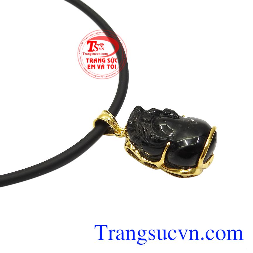 Bộ mặt tỳ hưu bọc vàng, Bộ dây vàng nam, Trang sức nam thời thượng