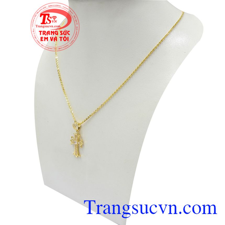 Bộ thánh giá vàng thời trang, Trang sức bộ, bộ dây chuyền nữ Bộ thánh giá vàng thời trang, Trang sức bộ, bộ dây chuyền nữ
