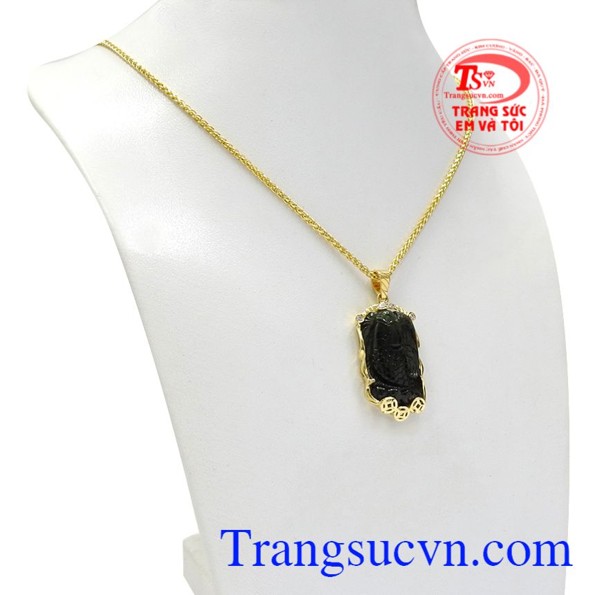 Bộ trang sức cá chép ngậm ngọc thịnh vượng, Trang sức nữ, Bộ dây chuyền nữ cá rính Bộ trang sức cá chép ngậm ngọc thịnh vượng, Trang sức nữ, Bộ dây chuyền nữ cá rính