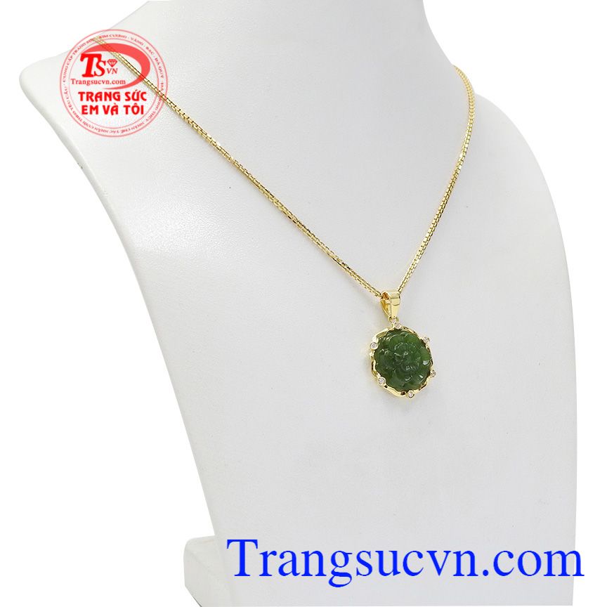 Bộ trang sức nephrite rực rỡ, Bộ dây chuyền nữ, Bộ dây vàng sang trọng Bộ trang sức nephrite rực rỡ, Bộ dây chuyền nữ, Bộ dây vàng sang trọng