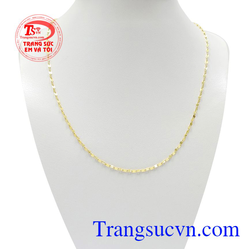 Dây chuyền duyên dáng phái đẹp, Dây chuyền nữ vàng xinh xắn, Dây chuyền nữ quyến rũ