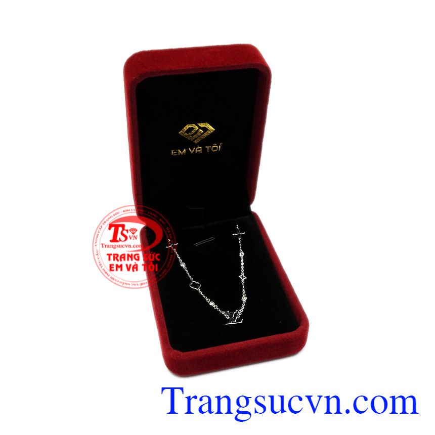Lắc chân vàng trắng xu hướng, Lắc Chân Vàng Trắng, Lắc chân nữ kiêu sa Lắc chân vàng trắng xu hướng, Lắc Chân Vàng Trắng, Lắc chân nữ kiêu sa
