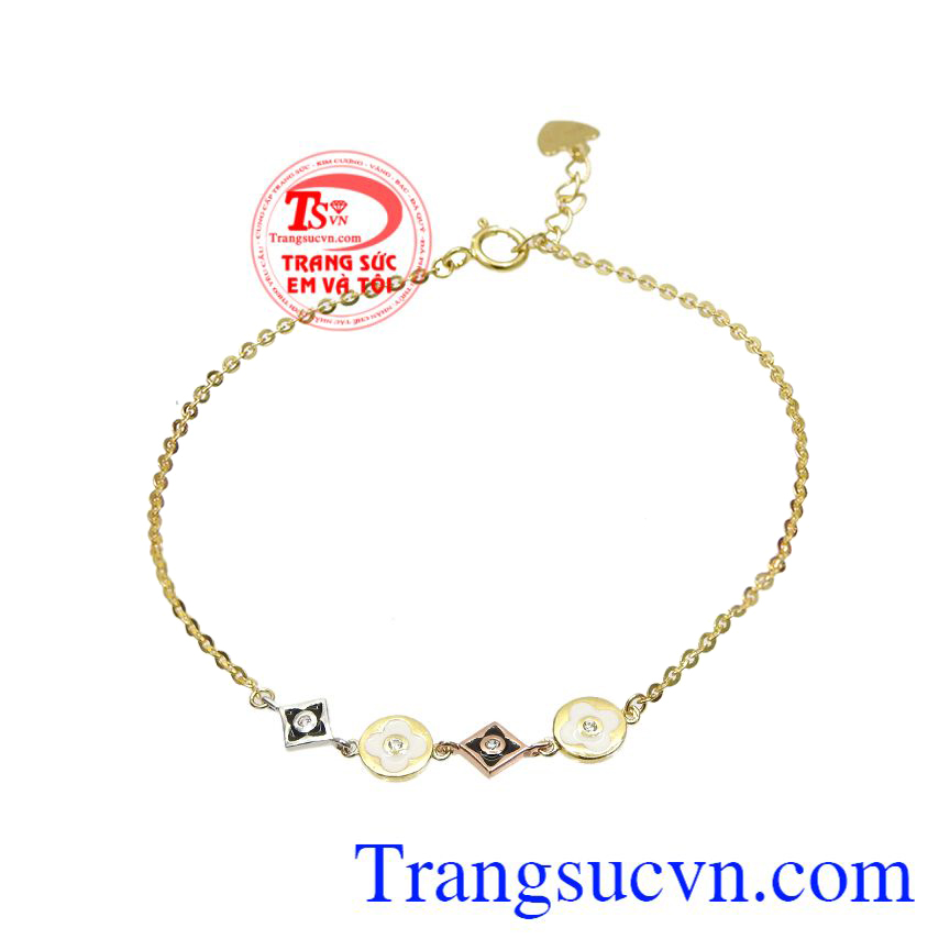 Lắc tay vàng tây thanh tú, Lắc tay nữ vàng tỏa sáng, Lắc tay nữ kiêu kỳ