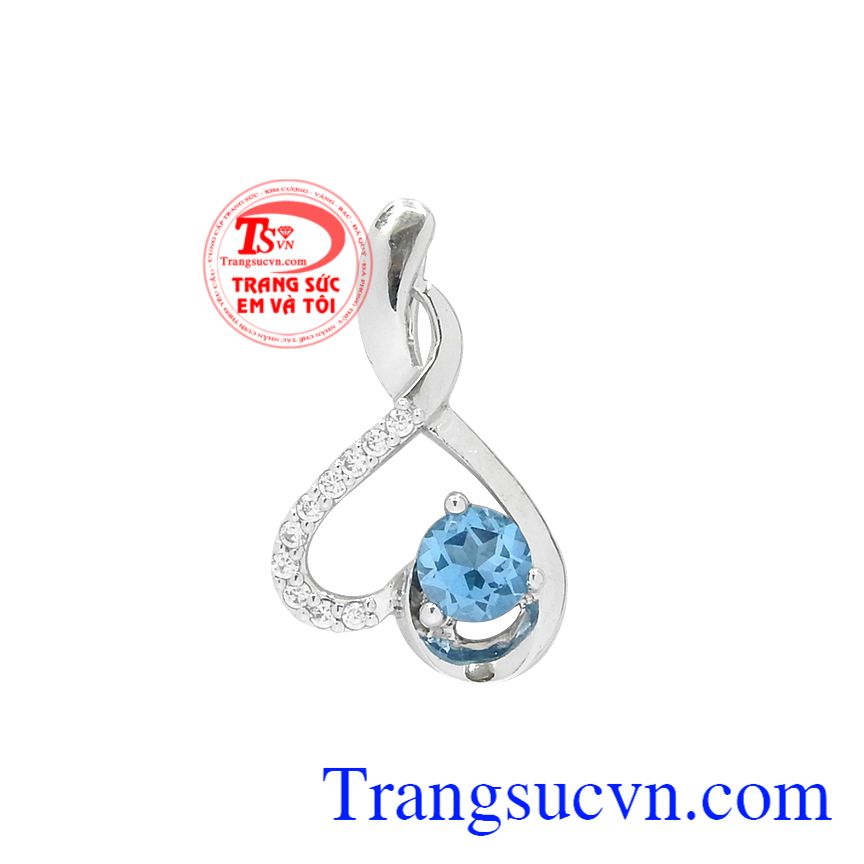 Mặt đá topaz thiên nhiên vàng 18k, Mặt dây chuyền topaz, Mặt dây chuyền nữ vàng tây Mặt đá topaz thiên nhiên vàng 18k, Mặt dây chuyền topaz, Mặt dây chuyền nữ vàng tây