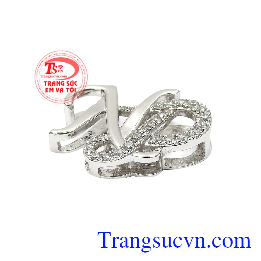 Mặt dây chữ NP đẹp, Mặt dây chữ vàng, Mặt dây chữ vàng trắng