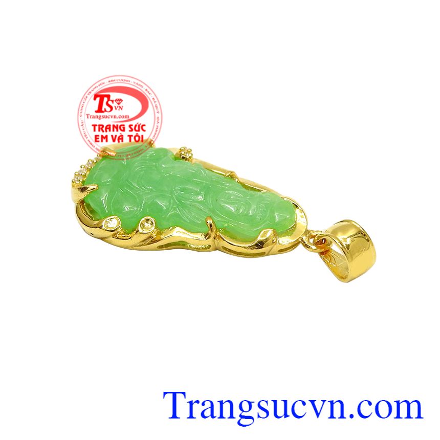 Mặt Phật Quan Âm phước lành, Mặt dây chuyền nam, mặt dây cẩm thạch