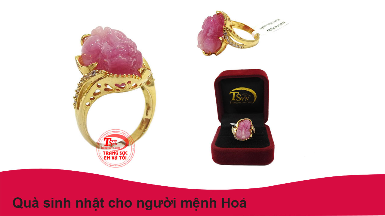 Quà sinh nhật cho người mệnh Hoả