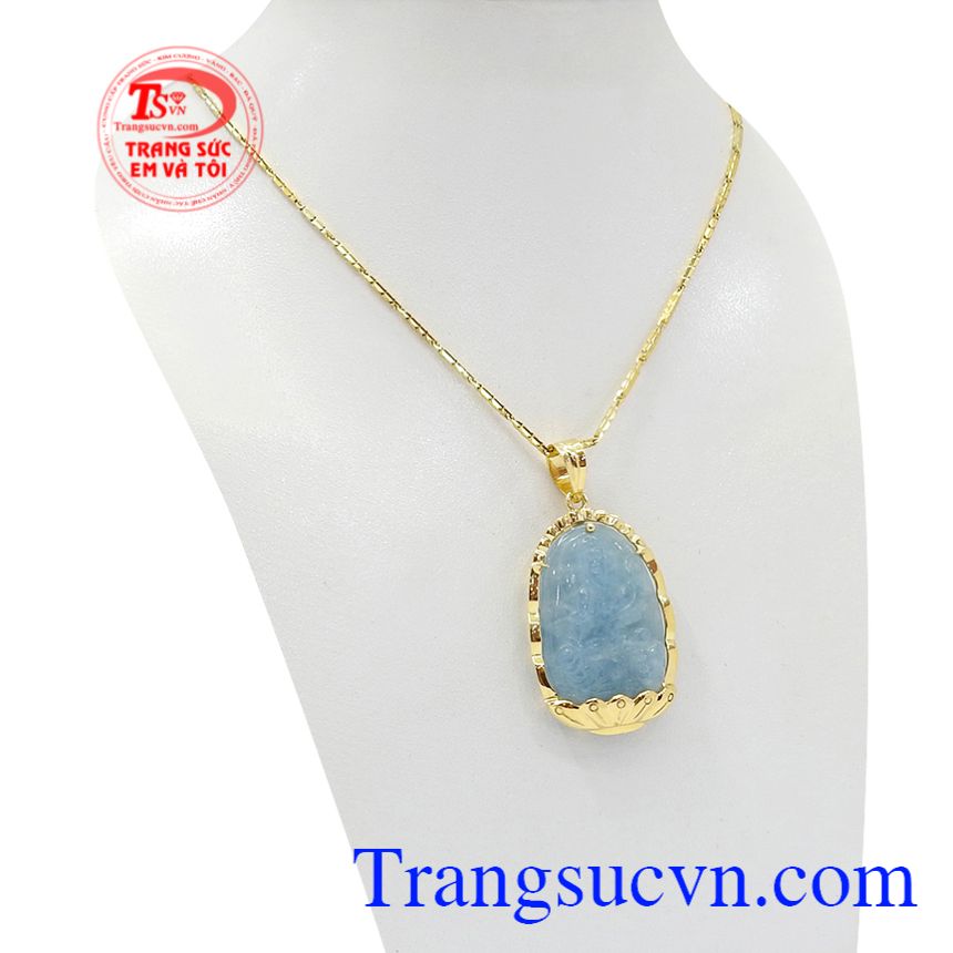 Bộ dây chuyền mặt Phật tuổi Thìn-Tỵ, Bộ trang sức vàng nam