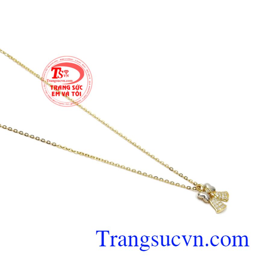 Bộ dây chuyền quả chuông may mắn, Dây chuyền nữ