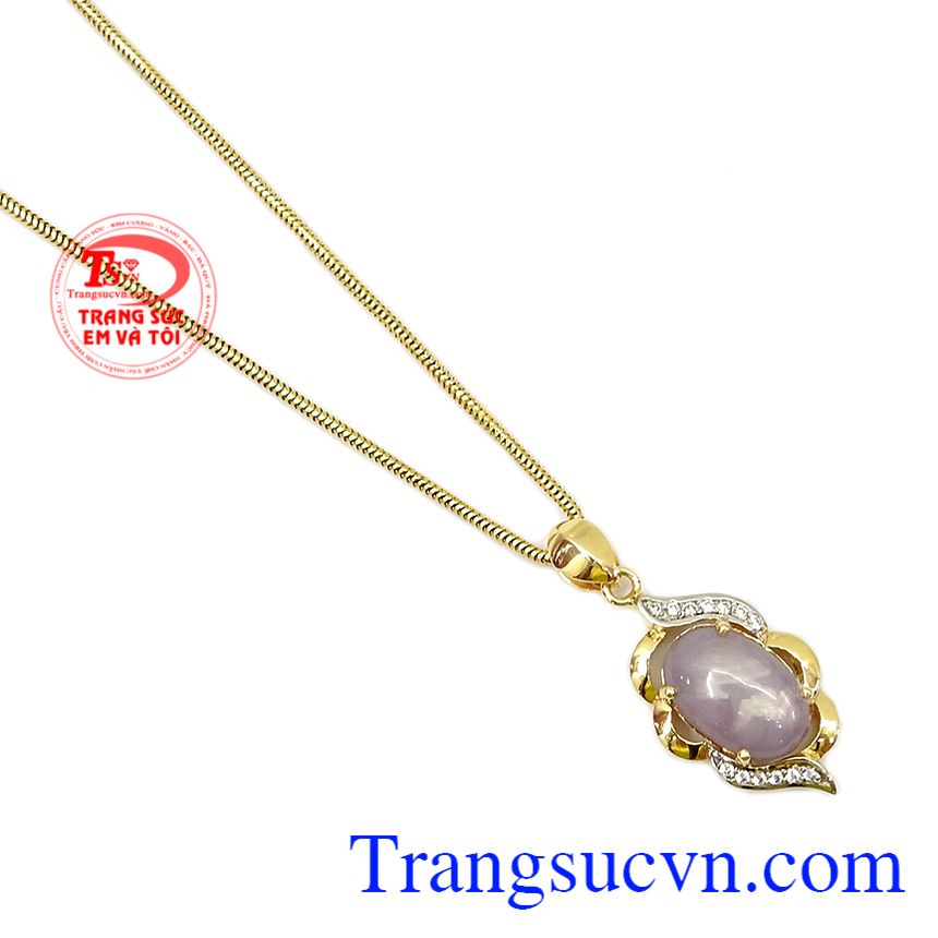 Bộ dây chuyền Sapphire,Trang sức bộ,Trang sức nữ