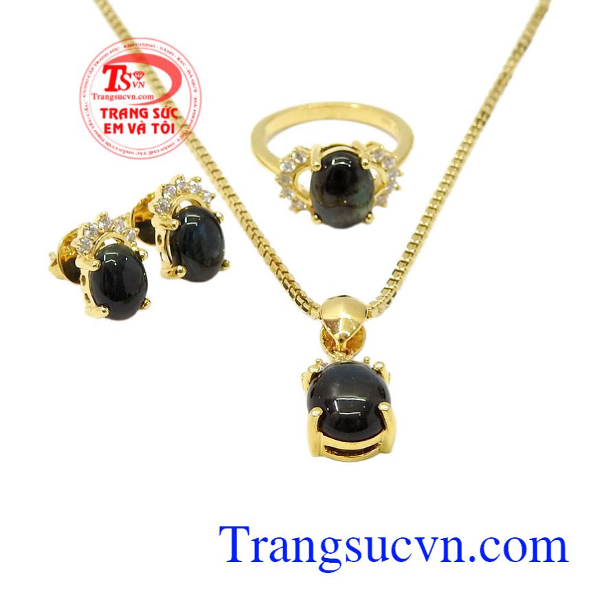 Bộ dây Sapphire sành điệu, Trang sức bộ Bộ dây Sapphire sành điệu, Trang sức bộ