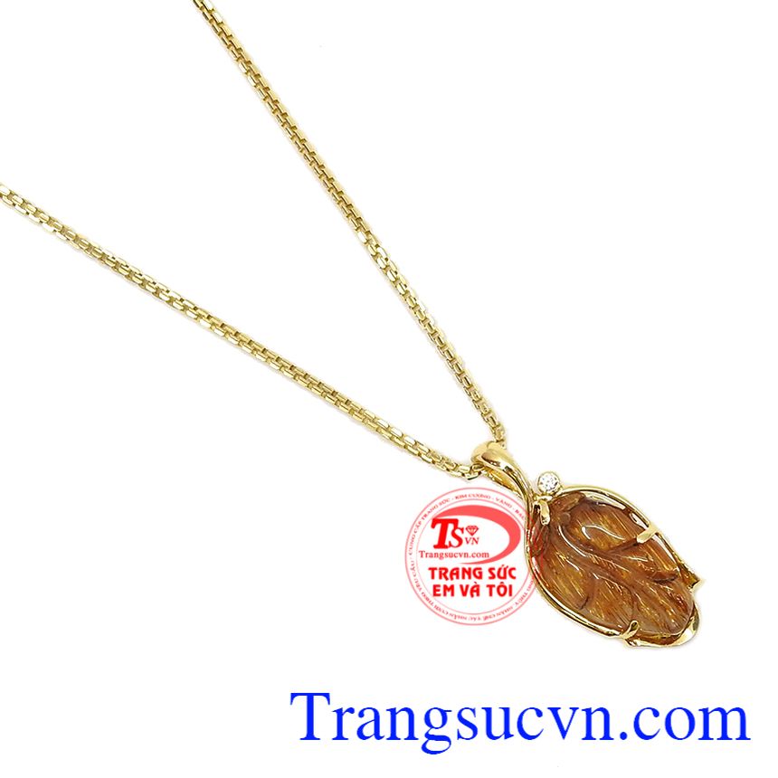 Bộ dây thạch anh tóc tài lộc,Trang sức bộ,Trang sức nữ