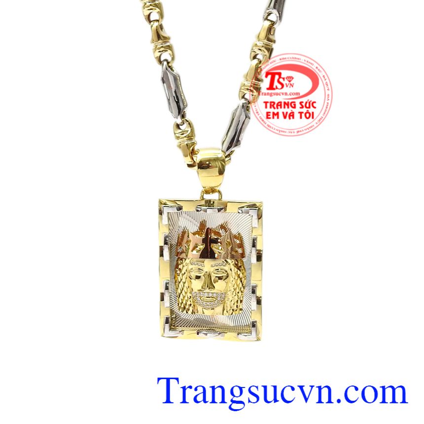 Bộ mặt dây nam vương quyền, Bộ trang sức vàng nam