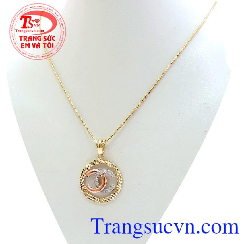 Bộ nữ trang chanel vàng 10k lung linh, Trang sức bộ Bộ nữ trang vàng 10k lung linh, Trang sức bộ