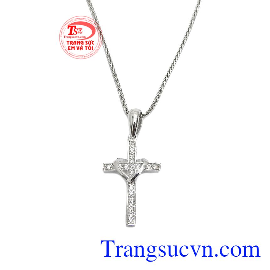 Bộ trang sức thập tự yêu thương vàng trắng, Trang sức bộ