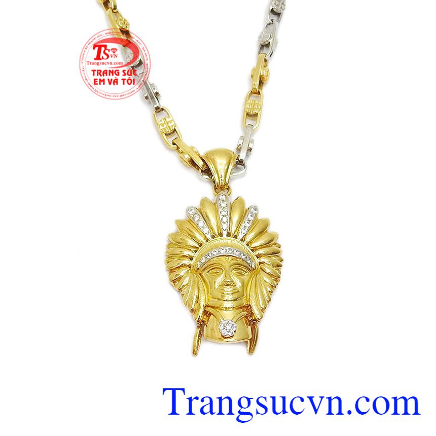 Bộ trang sức thổ dân uy lực, bộ trang sức vàng nam