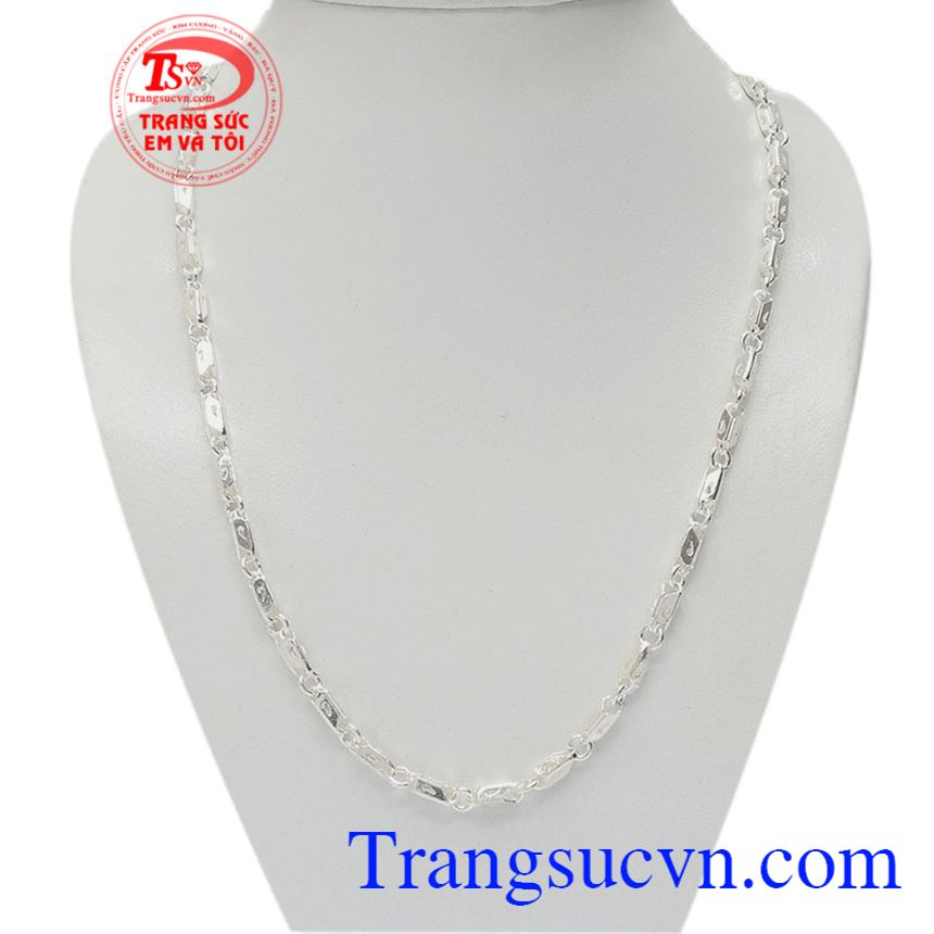 Dây chuyền bạc nam giới độc đáo, Dây chuyền nam