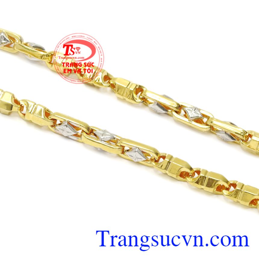 Dây chuyền nam tài tử, Dây chuyền nam vàng tây