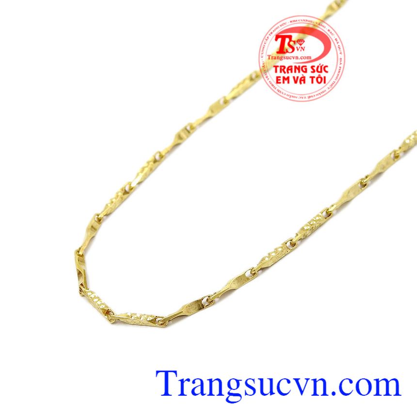 Dây chuyền nữ vàng hai màu, Dây Chuyền Nữ