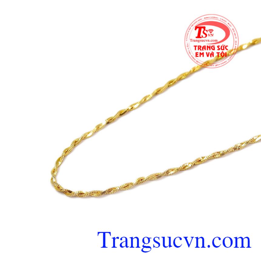 Dây chuyền nữ vàng tây, Dây chuyền nữ