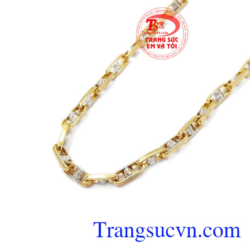 Dây chuyền vàng tây mắt, Dây chuyền nam vàng tây