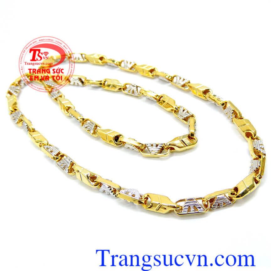 Dây nam vàng say mê, Dây chuyền nam vàng tây Dây nam vàng say mê, Dây chuyền nam vàng tây